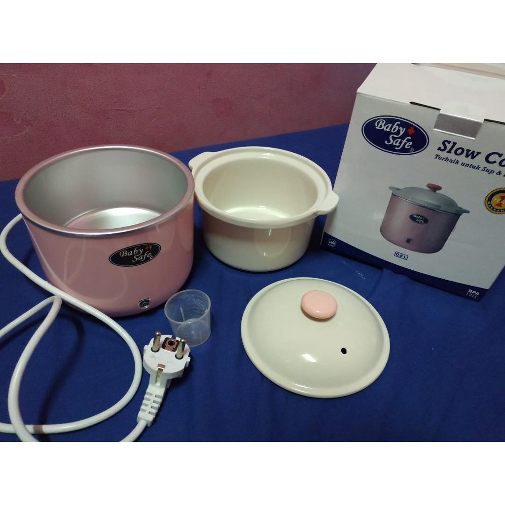 Slow Cooker Baby Safe LB 009 - slow cooker baby safe - alat pelunak makanan slow cooker by baby safe