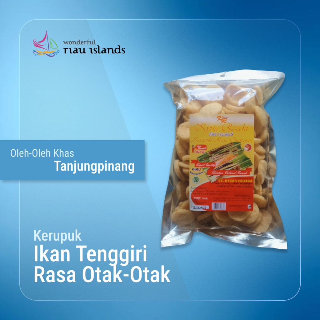 

Kerupuk Ikan Tenggiri Rasa Otak-Otak 100gr