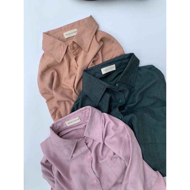 corduroy kemeja arascarf