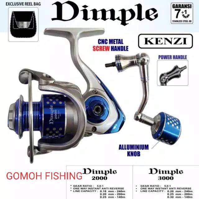 REEL KENZI DIMPLE 2000 3000 power handle