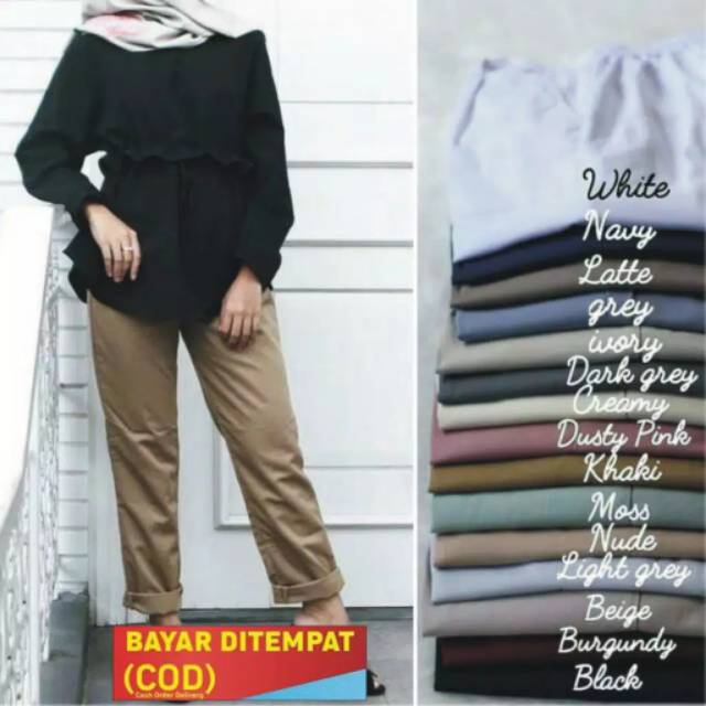 CELANA BAGGY PANTS CELANA KANTOR QUALITY PREMIUM