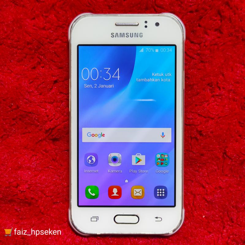 Jual Samsung galaxy J1 Ace J111F (4G) Super amoled hp second murah siap