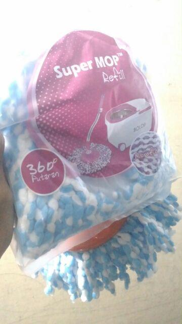Supermop Bolde Refill Corak Microfiber