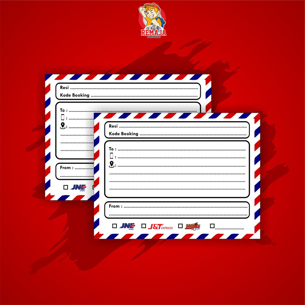 

Sticker pengiriman online shop / olshop Bahan Chromo Doff MIN ORDER 35pcs (berlaku kelipatan)