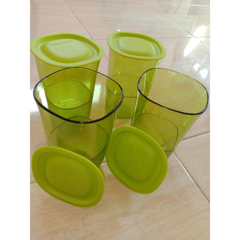 Crystaline glass Tupperware