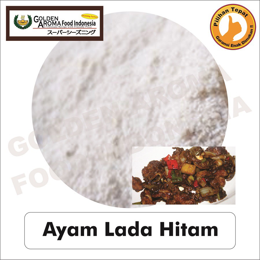 

Bubuk Tabur Rasa Ayam lada hitam 250gr Bumbu Masak Serbaguna Enak Murah Halal 1/4Kg Seasoning Powder