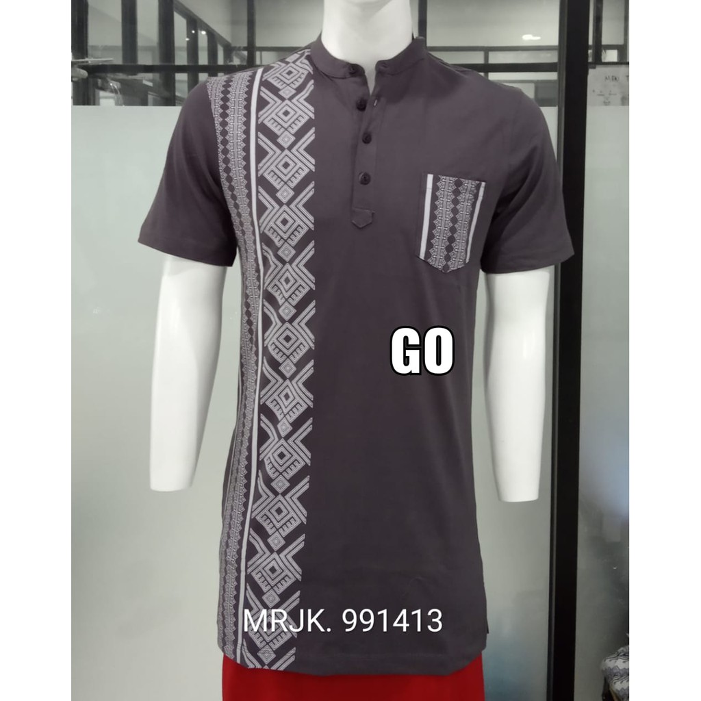 gof KOKO KAOS CRESSIDA Baju Muslim Pria Laki-Laki Cowok Taqwa Original Turki Lengan Pendek Kekinian