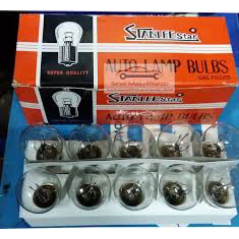 STANLEE STAR 24V P25-10W Bohlam Kaki 2 - Lampu Rem Mobil 2 Aki - Bus - Truk DYNA SAURUS - FUSO - COL