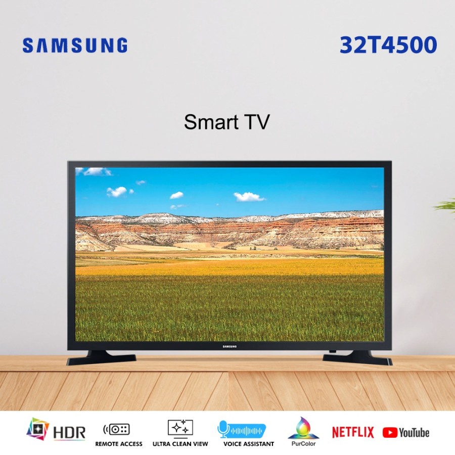 SAMSUNG 32 Inch Smart TV LED HD 32T4500 / UA32T4500AK