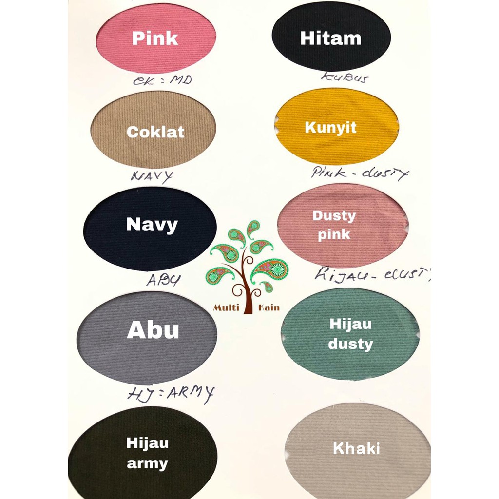 Bahan Multi Kain Full Katun Baby Codoroy Codoray Kodoroy Kodoray 1 Roll 50 Yard