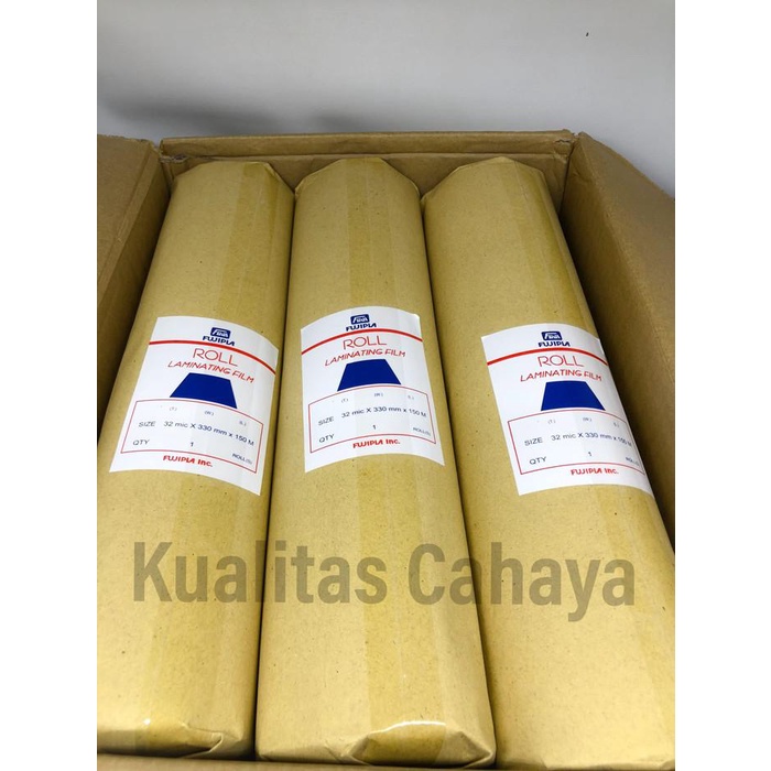 

Kertas | Plastik Laminating Roll Fujipla Glossy Kualitas Terbaik