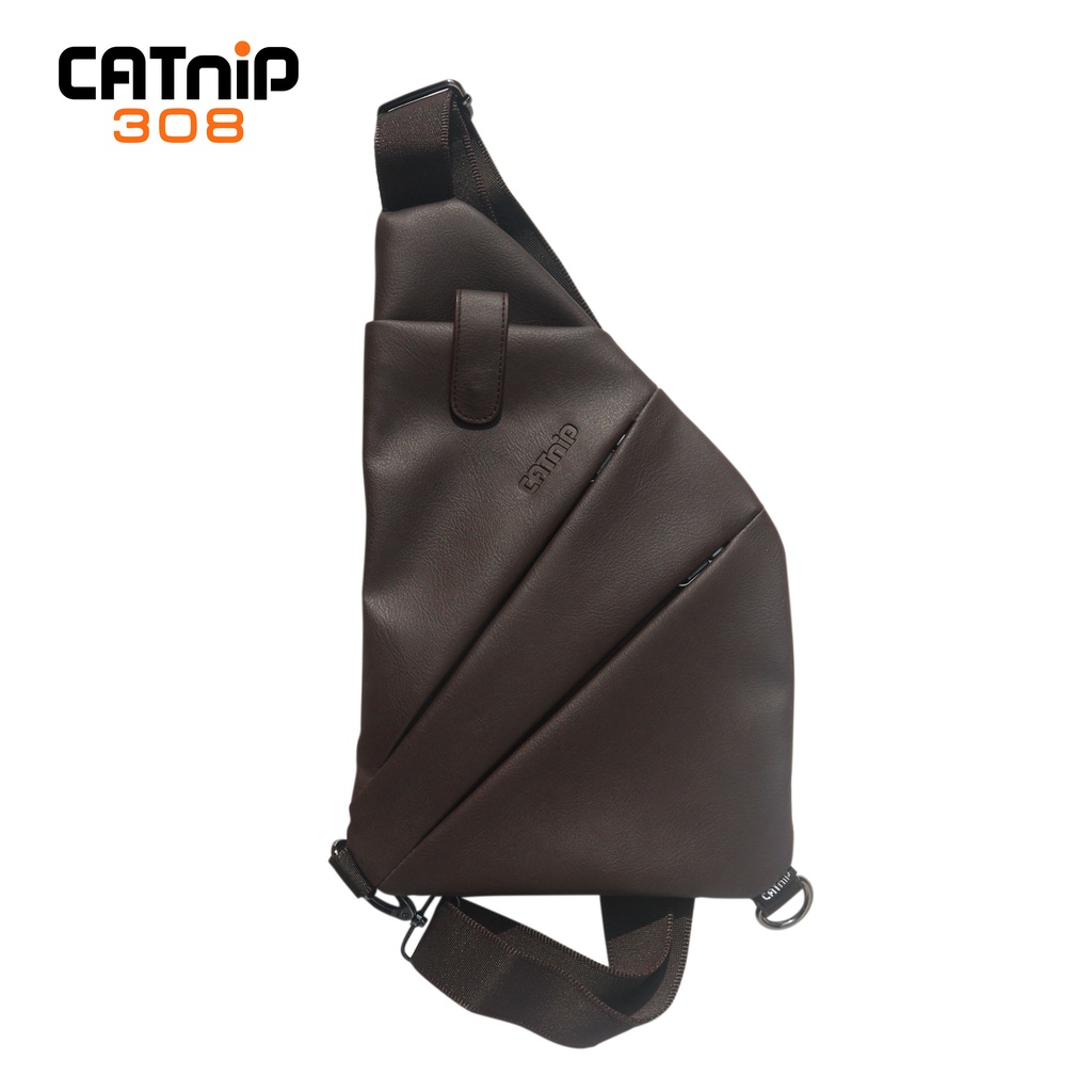 Catnip 308 Zico Tas Kulit Selempang Pria Slim Fit