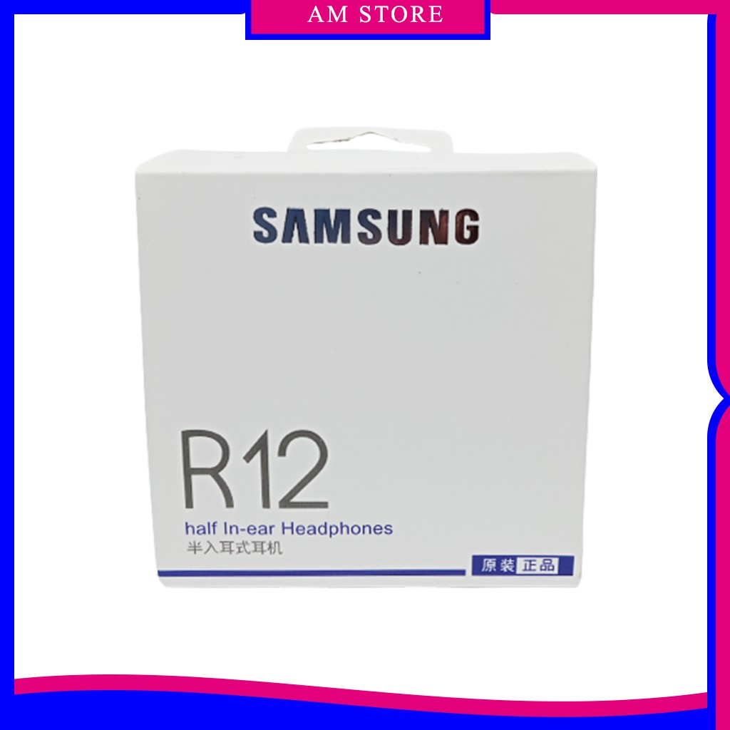 Headset Samsung R12 Extra Bass / Earphone Samsung Non Karet