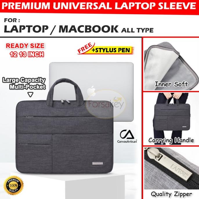ORIGINAL Tas Sleeve Laptop Macbook 13 13.3 Inch Air Pro M1 Bag Sarung