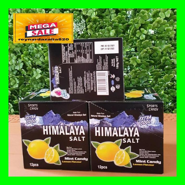 

Chrnar Himalayan / Himalaya Salt Candy / Permen Segar Rasa Lemon Mint Chch50D