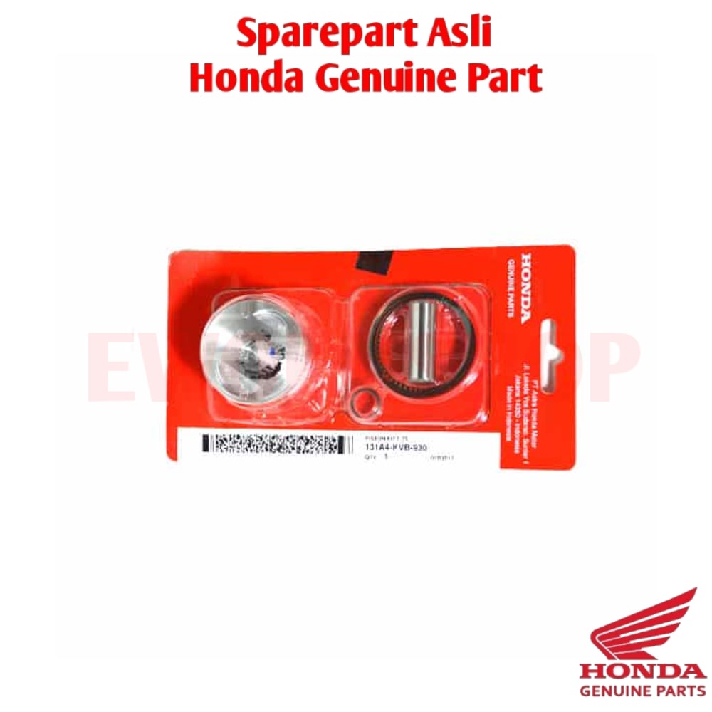 Piston Kit Seher Paket OS 0.75 - Vario 110 Lama Karbu KVB 0.75 Asli Honda 131A4KVB930