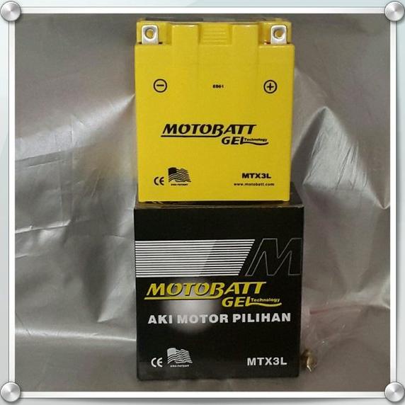 AKI MOTOR YAMAHA RX KING MOTOBATT MTX3L AKI GEL