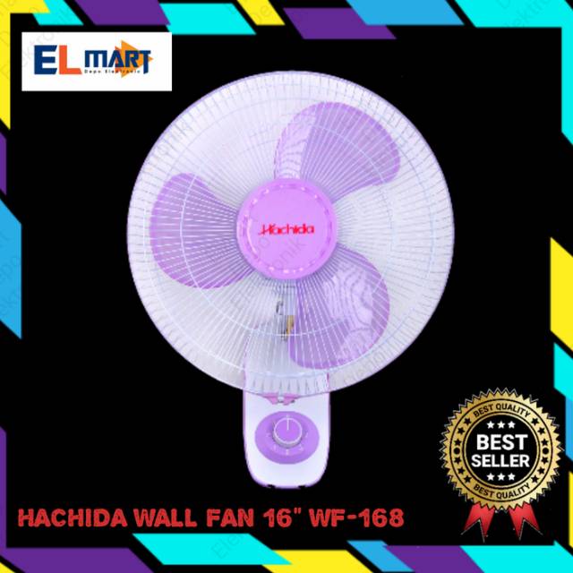 KIPAS ANGIN WALL FAN HACHIDA 16"