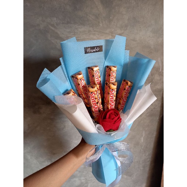 

Buket Coklat Chunky Bar 30gr Hadiah Pacar / Hadiah wisuda / hadiah mamah