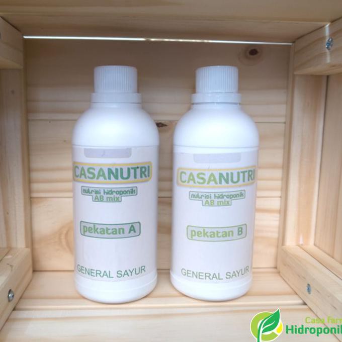 Nutrisi Hidroponik Premium - Cairan Hidroponik - Ab Mix Cair - 1 Liter