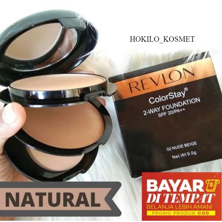BEDAK GLOWING REVLON 2IN1 BASAH DAN KERING