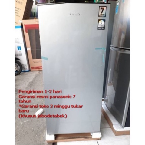 PROMO KULKAS 1 PINTU MERK PANASONIC TYPE NR-AF171 S / PK 155 LITER