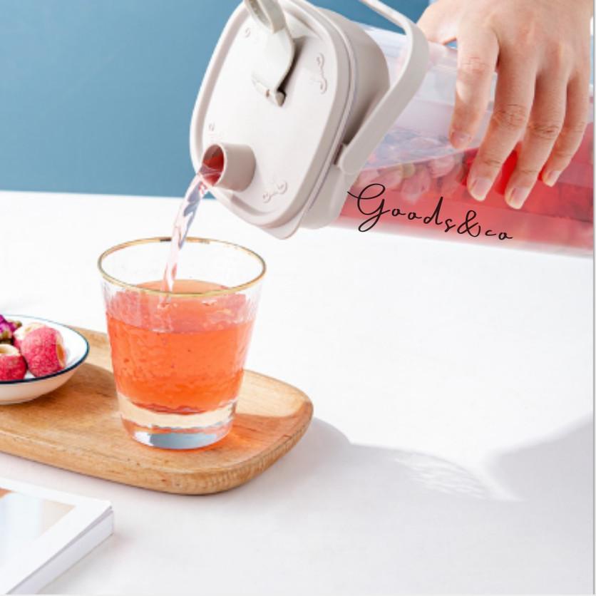 ♠ Botol Minum 2 liter Tempat Minum 2 Liter Tempat Air Minum Botol Infuse Water ♢