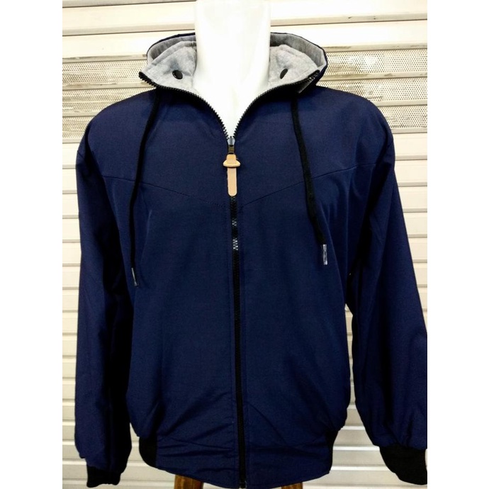 Jaket Parasut Bolak Balik Jaket Parasut Unisex Pria Wanita