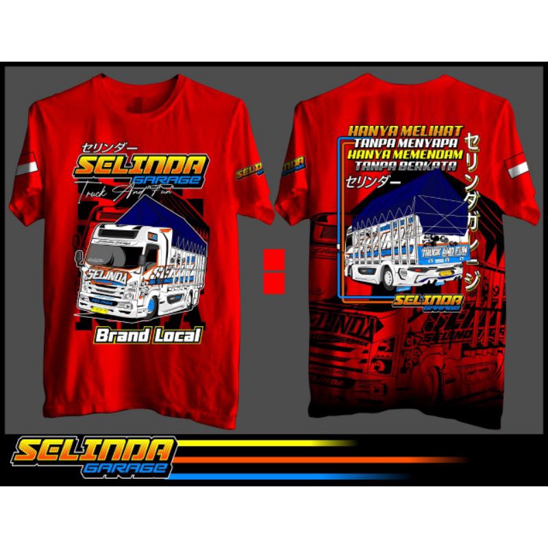 kaos Truk kaos trek kaos truck kaos selinda garage