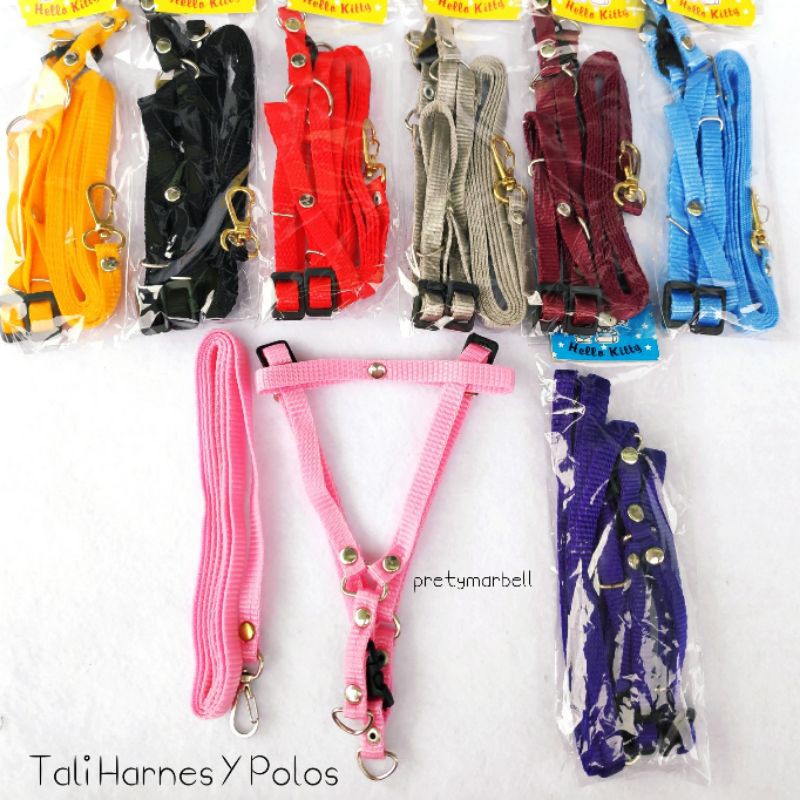 Harness Y Polos Tali Badan Hewan Kucing Kelinci Musang Hernes Harnes