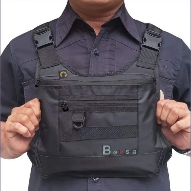 tas dada-tas sepeda-taa motor-tas tutup dada-chest bag-tas rompi dada-tas rompi angin