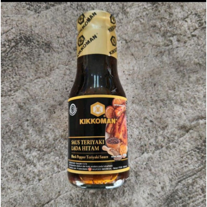 

KIKKOMAN SAUS TERYAKI LADA HITAM
