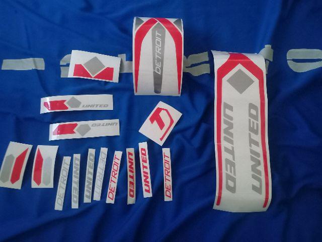 Decal Frame United  Sticker MTB  Stiker  Sepeda  Custom 