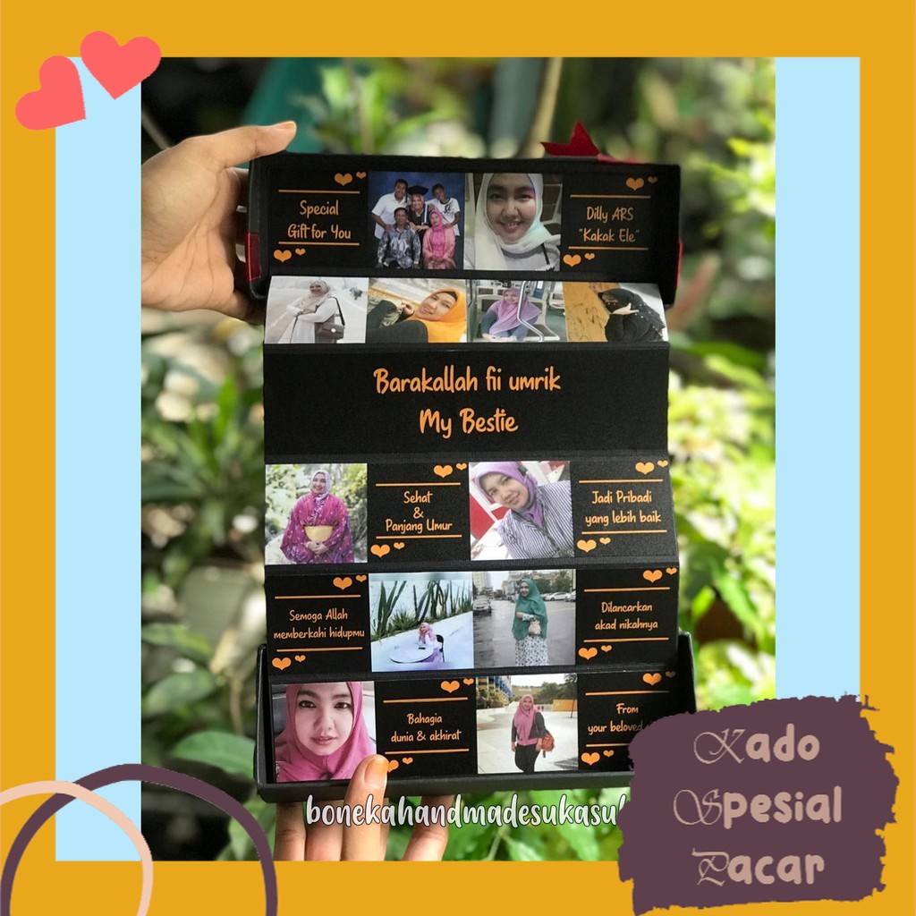 

KADO Pacar Femo Box Murah Memories Foto Photo GiftBox Polaroid Hadiah Cowok Cewek UNIK Ultah Anniv