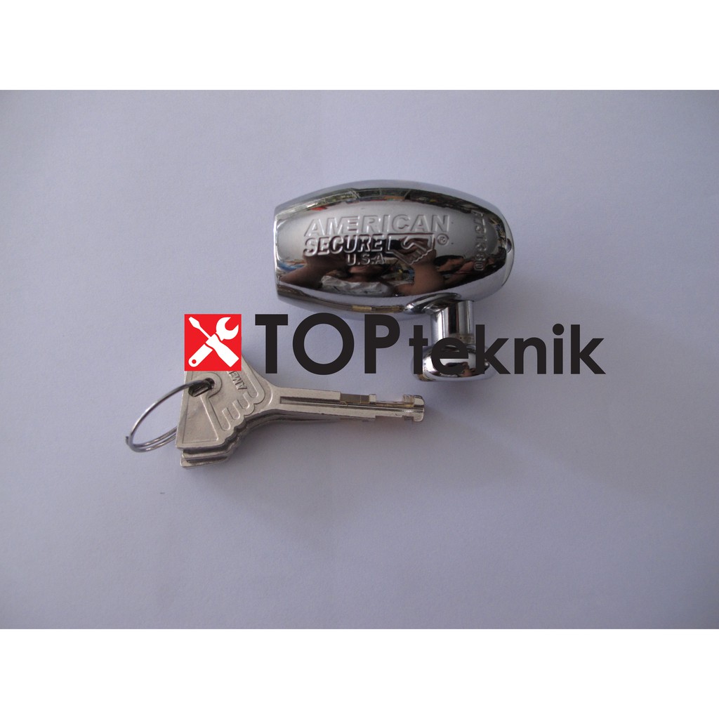 Gembok Motor Matic Cakram Anti Cairan Asam/Setan Gergaji American Tools