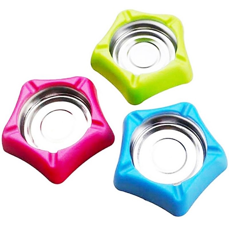 1 PCS ASBAK BINTANG WARNA / ASBAK STAINLESS WARNA