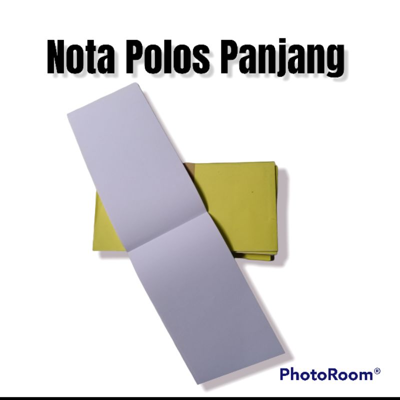 

Buku Nota Polos Panjang Pack 10 Buku Lmbr 25