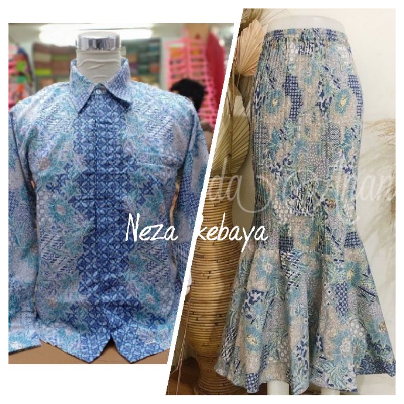 Rok batik couple//rok duyung prisket//rok batik couple kemeja//rok modern//rok remaja//rok batik allsize