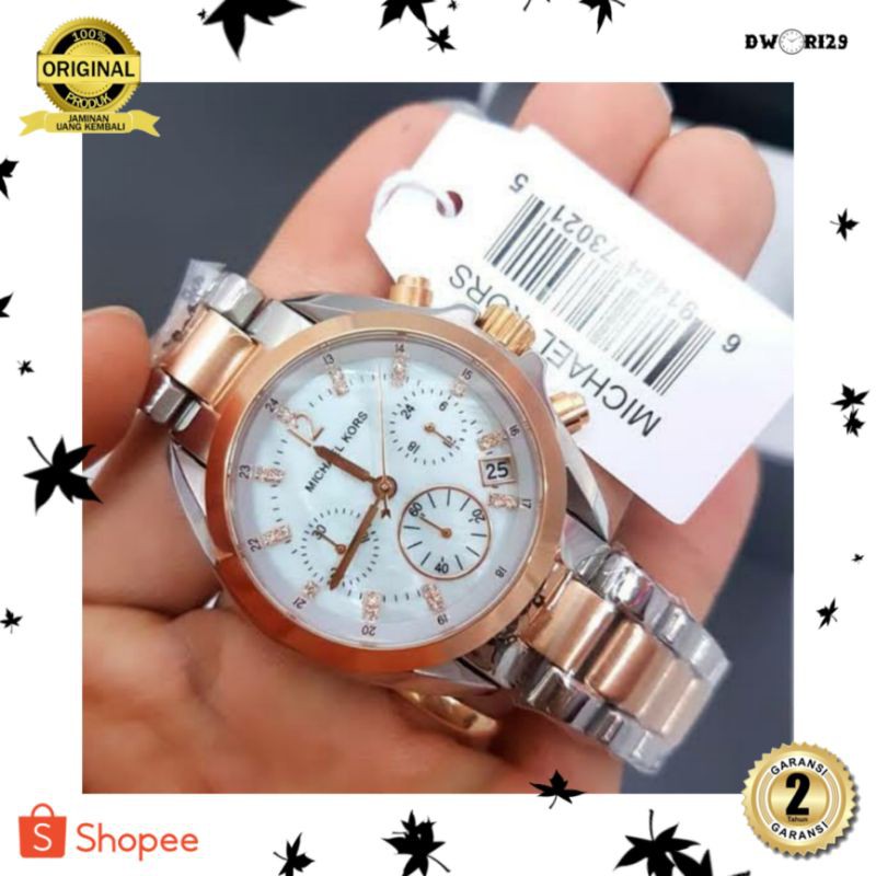 JAM TANGAN PRIA WANITA | RANTAI | KULIT | KARET | MURAH | WANITA [MICHAEL KORS MK 5907] ORIGINAL