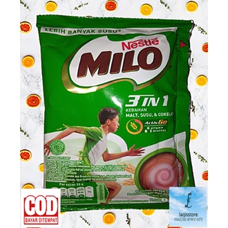 

MILO 3 IN 1 PER SACHET 35 G/MILO 3 IN 1 RENCENG (10 SACHET @35G)