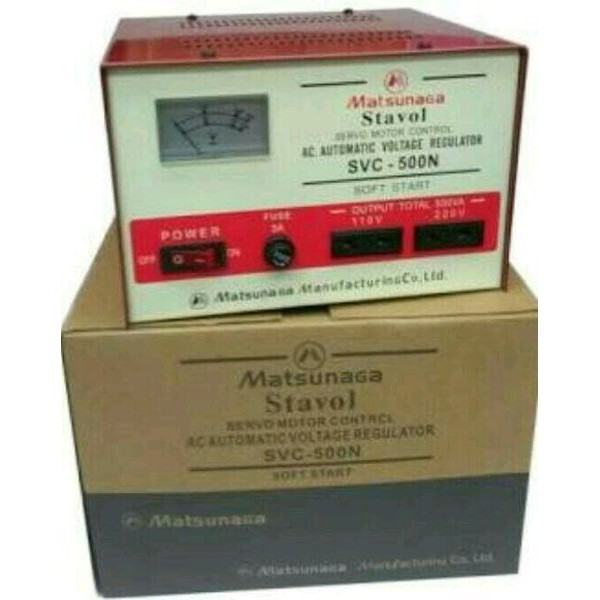 Stavol Stavolt Stabilizer Voltage 500W MATSUNAGA