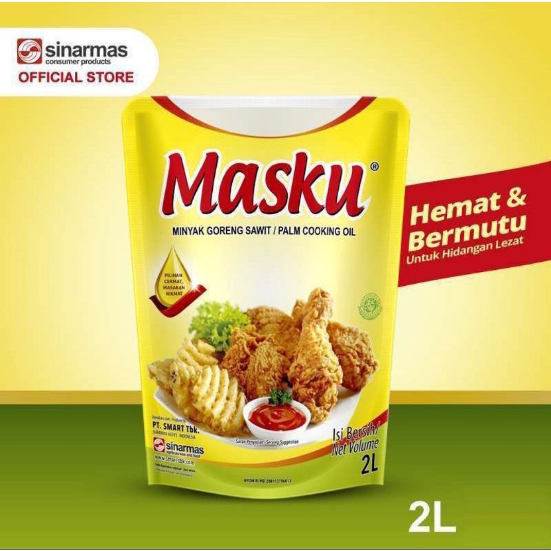 Minyak Goreng 2L 2 L masku sania fortune liter