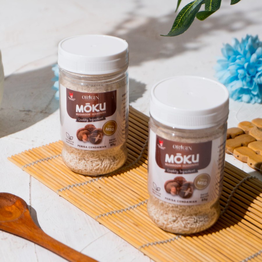 ORIGIN MOKU MUSHROOM SEASONING 85GR | KALDU JAMUR PENYEDAP RASA NON MSG