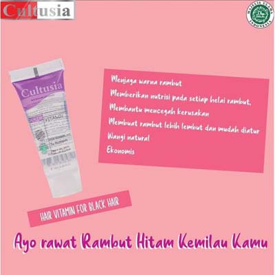 [BPOM] Cultusia Hair Vitamin Normal 10 ML Serum Vitamin Rambut