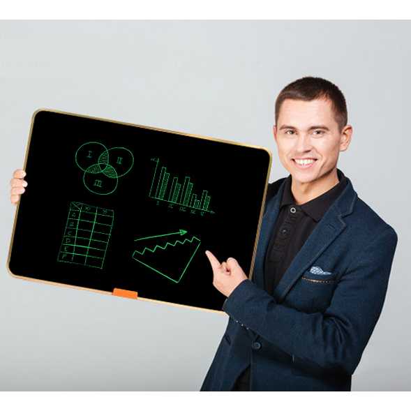 LCD Blackboard Digital Drawing Tablet Papan 28 Inch