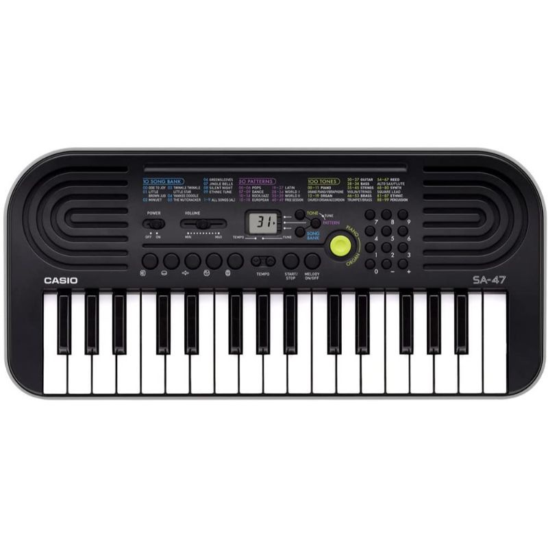 Casio SA 47 SA-47 SA47 Keyboard Mini Piano Anak