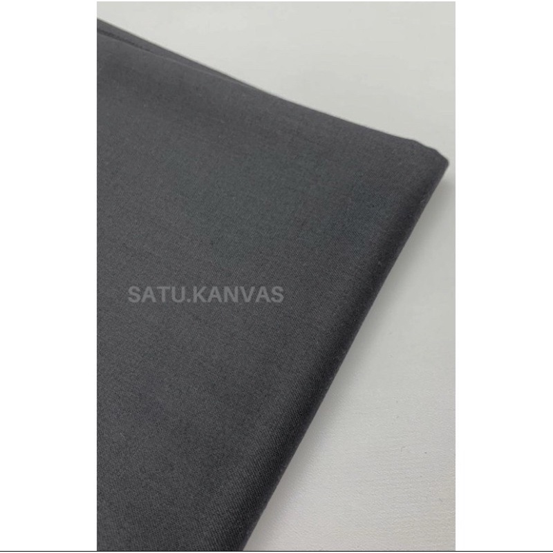 Kain TOYOBO murah royal mix ( 20 warna )-Abu Tua