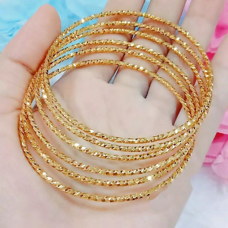 GELANG KERONCONG XUPING LAPIS EMAS 18K ANTI KARAT DAN PUDAR