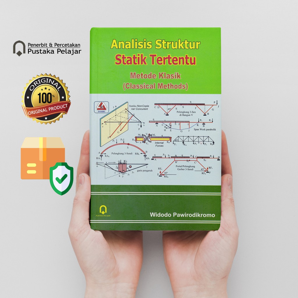BUKU ANALISIS STRUKTUR STATIK TERTENTU METODE KLASIK (CLASSICAL METHODS) - WIDODO - PUSTAKA PELAJAR