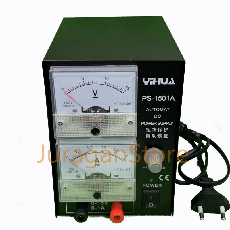 POWER SUPPLY YIHUA PS-1501A 1501A MANUAL